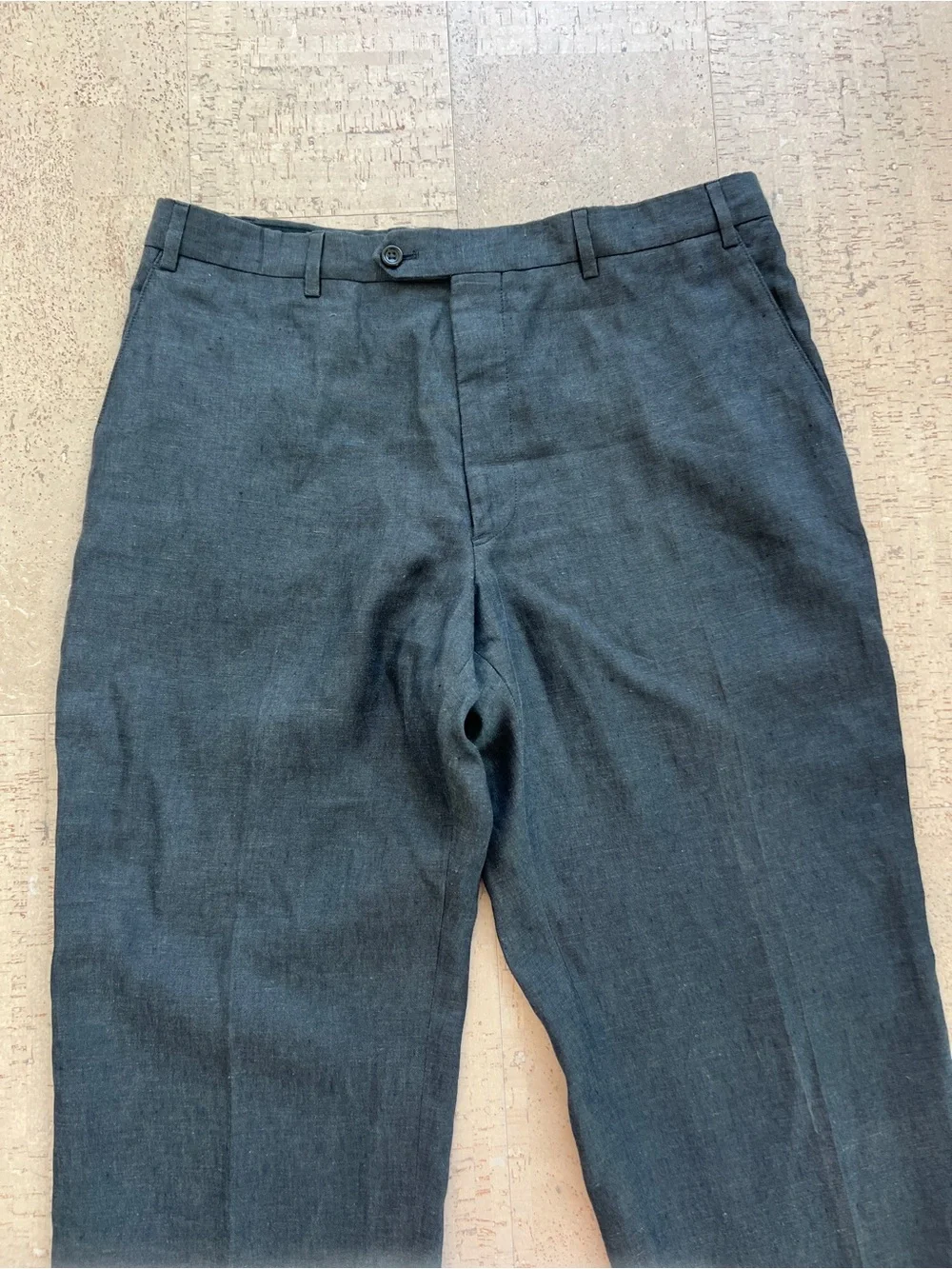 Armani Collezioni Men’s Navy Dress Pants Trousers 36R Made in Italy